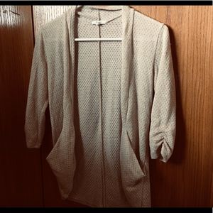 Woman’s XS cream cardigan